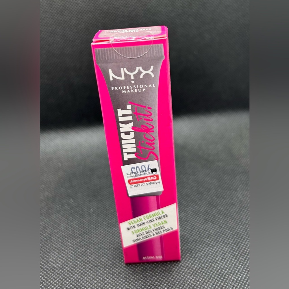 NYX MAKEUP Thick It Stick It Thickening Brow Mascara Eyebrow Gel Cool Ash Brown